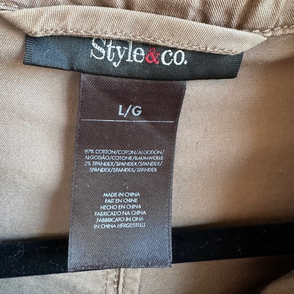 Style Co. | Cargo Utility Cotton Jacket | Canvas Jacket - Picture 5 of 11